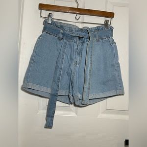 NWOT High Rise Denim Shorts